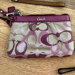 Coach wristlet